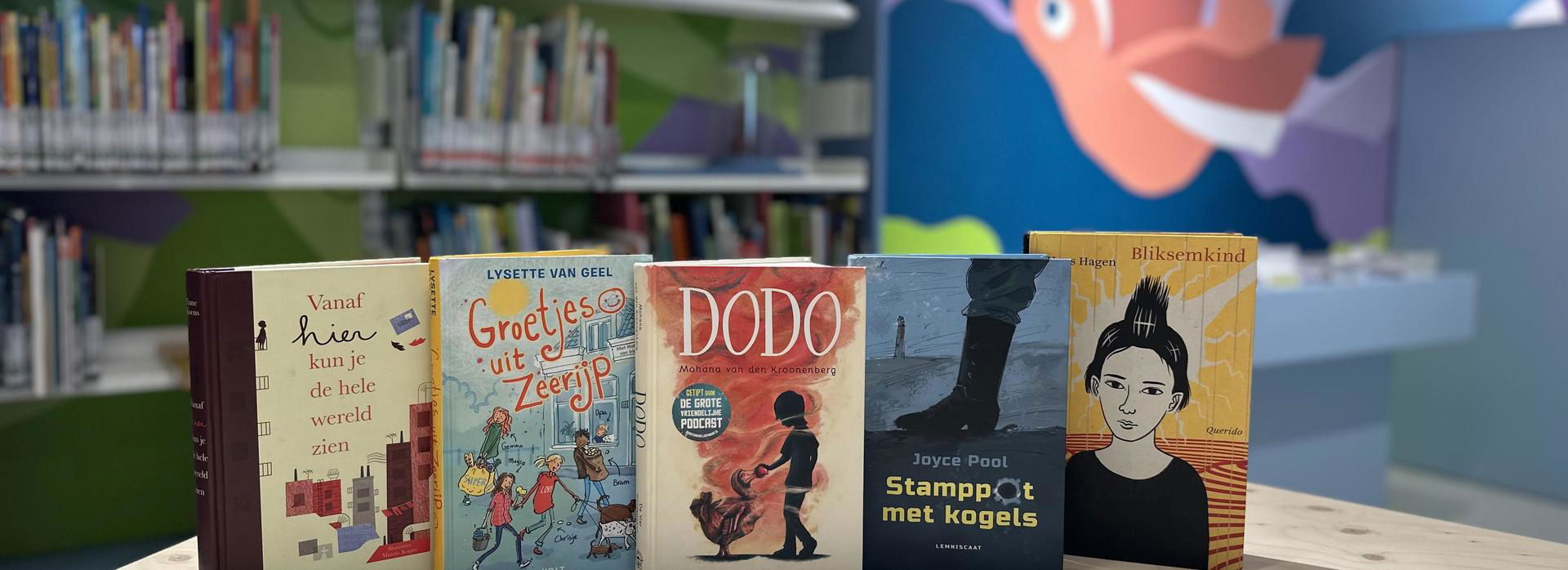 Genomineerde boeken Assen Kinderjury 2023