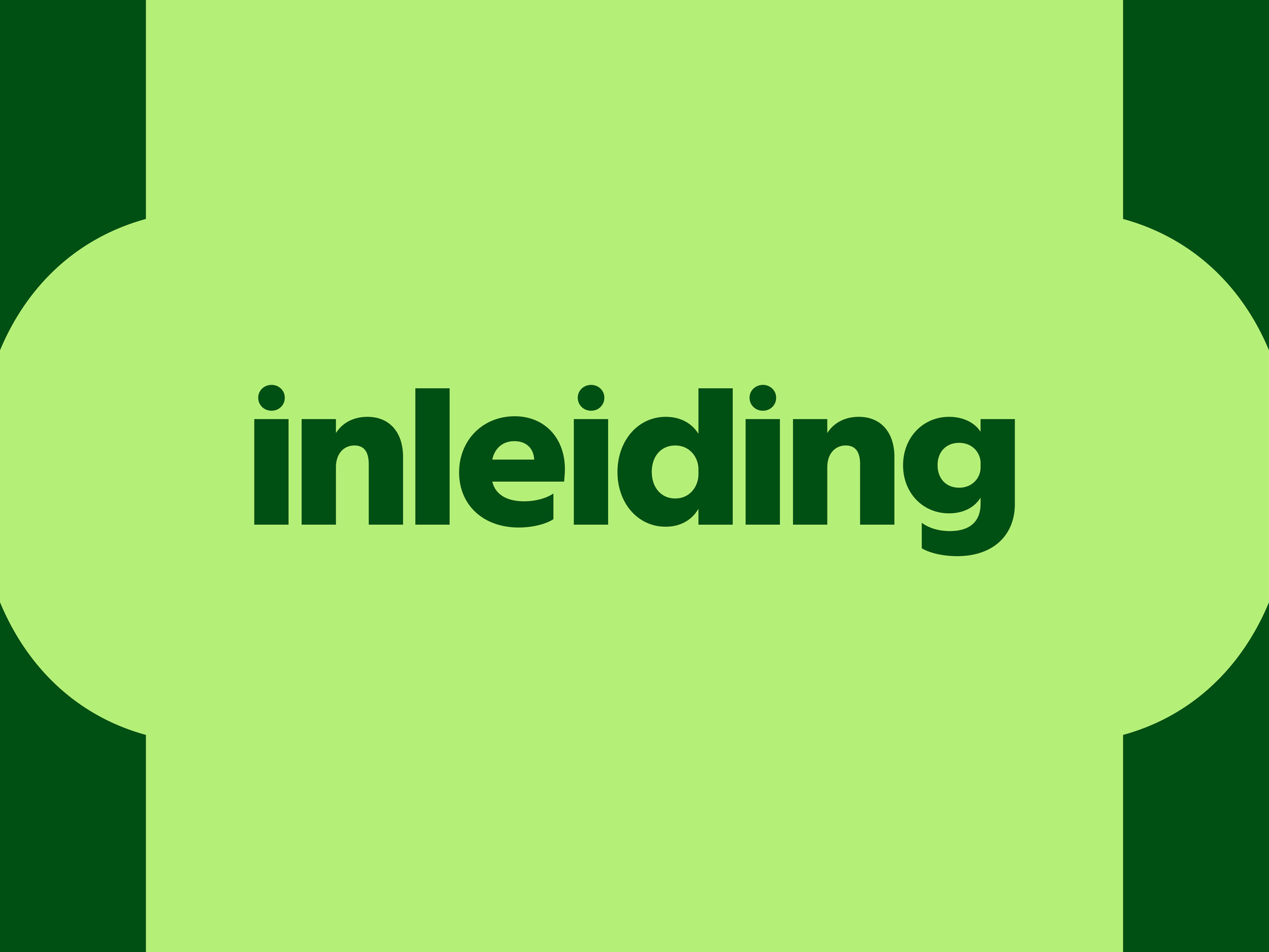 Inleiding