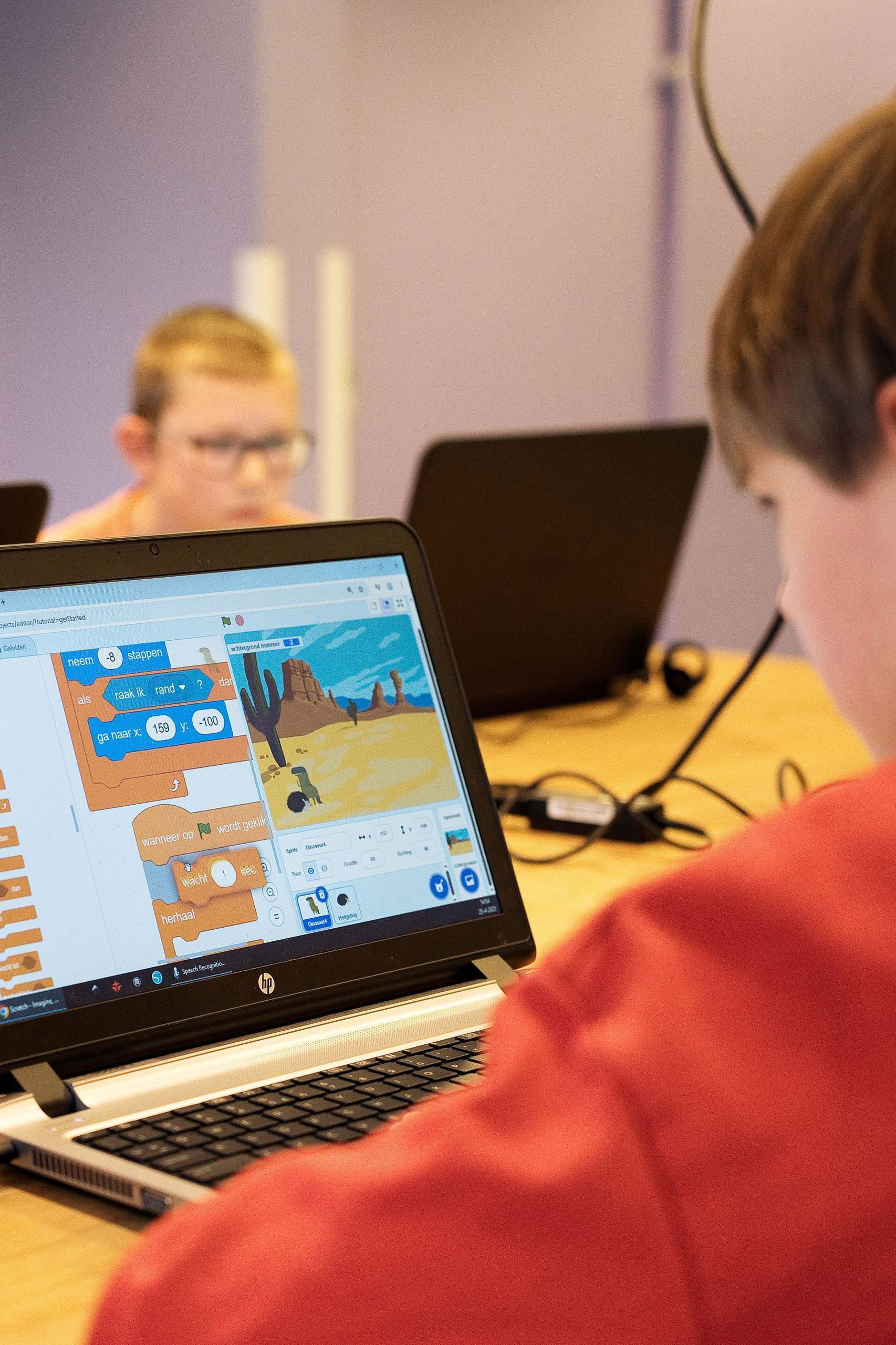 Games bouwen met Scratch