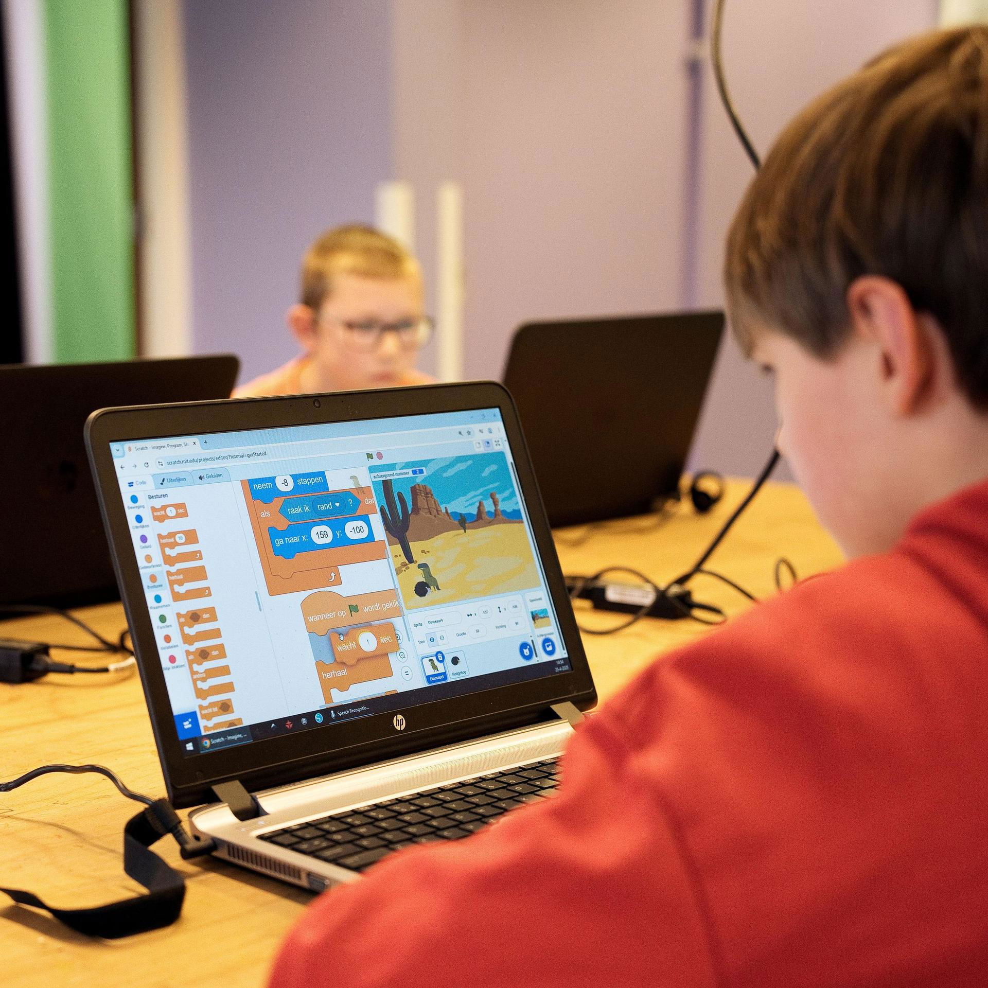 Games bouwen met Scratch