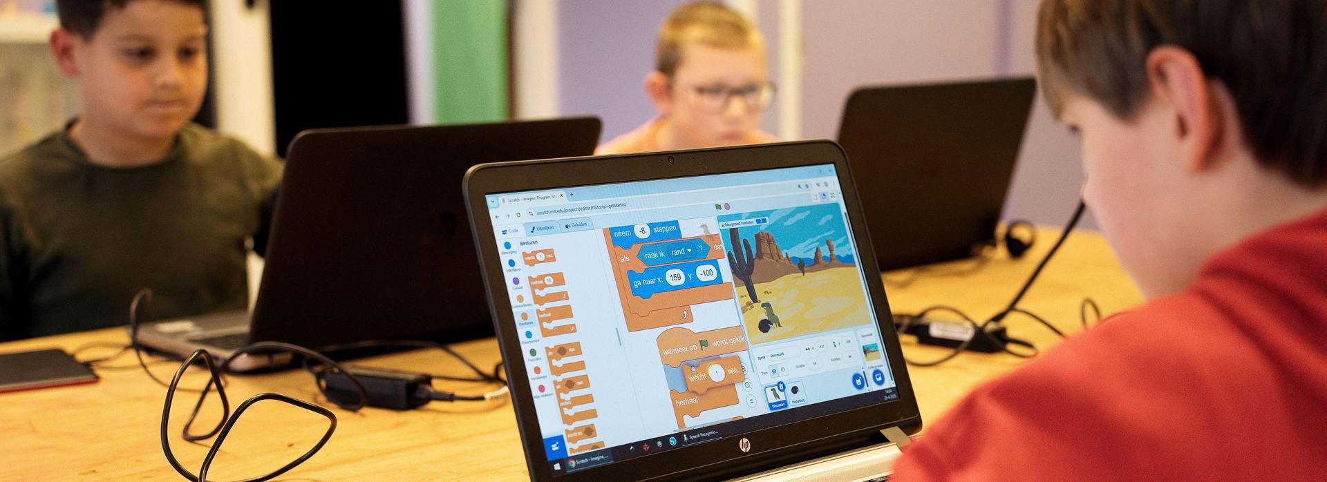 Games bouwen met Scratch