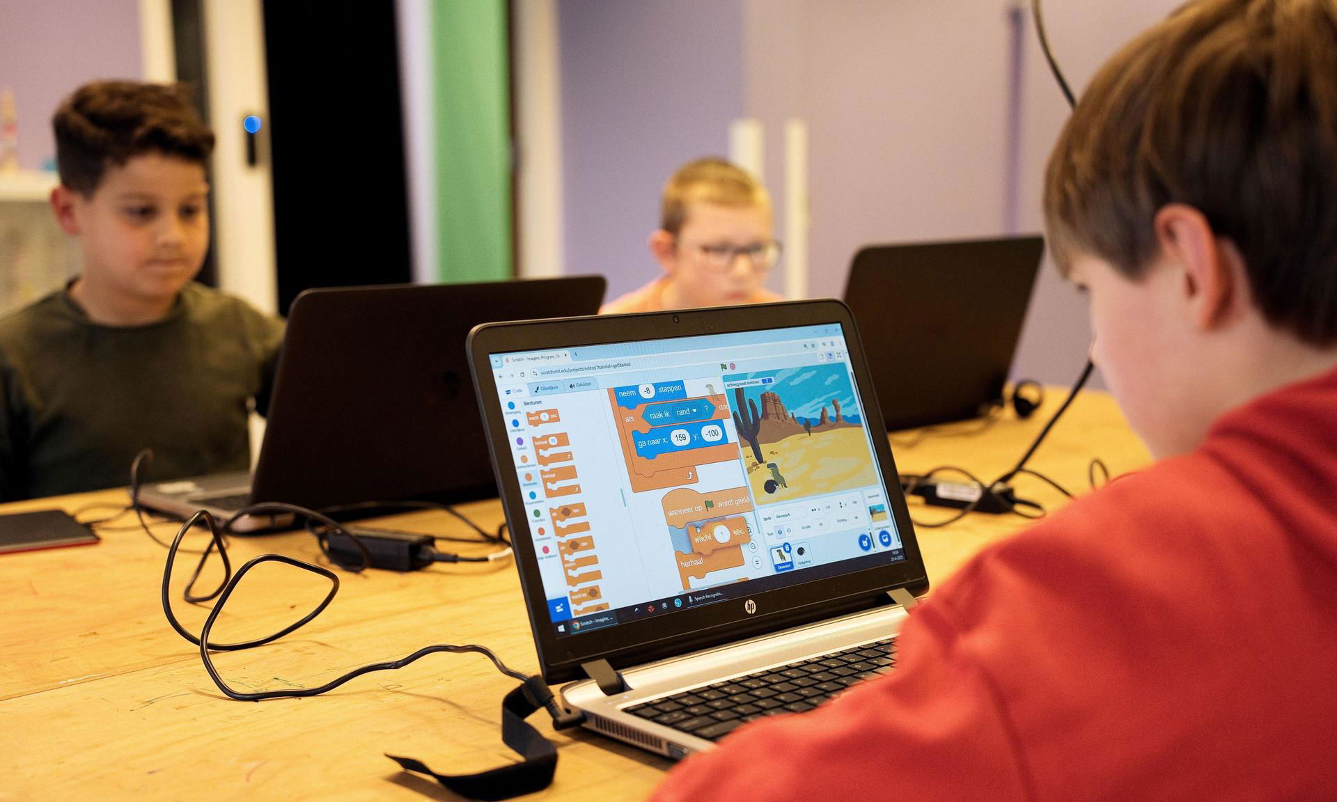 Games bouwen met Scratch - NXT Lab (7+)