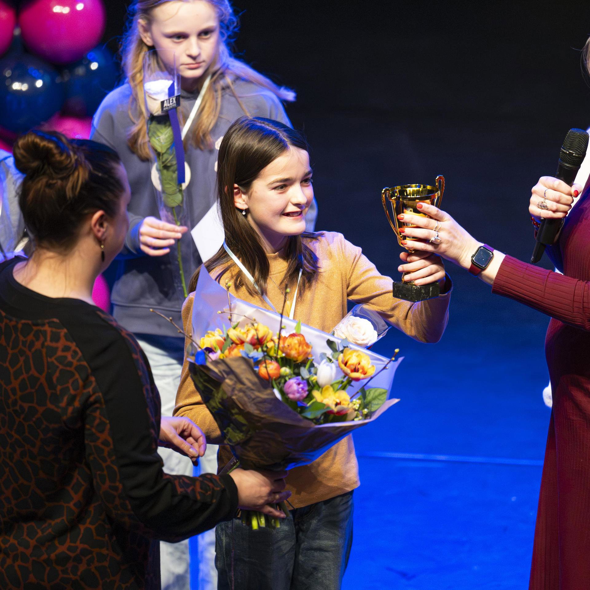 Annelien wint de Voorleeswedstrijd van Assen 2026