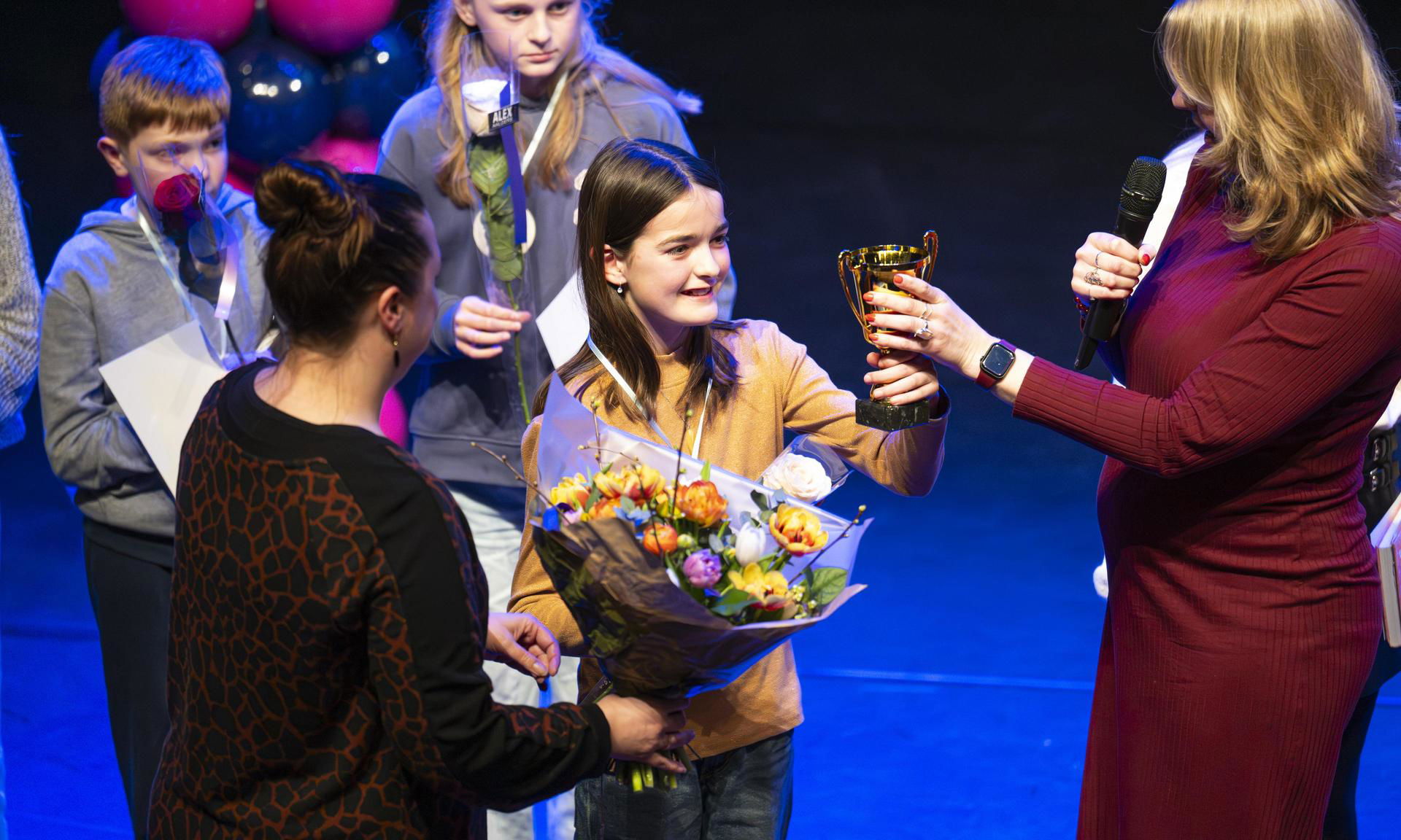 Annelien wint de Voorleeswedstrijd van Assen 2026