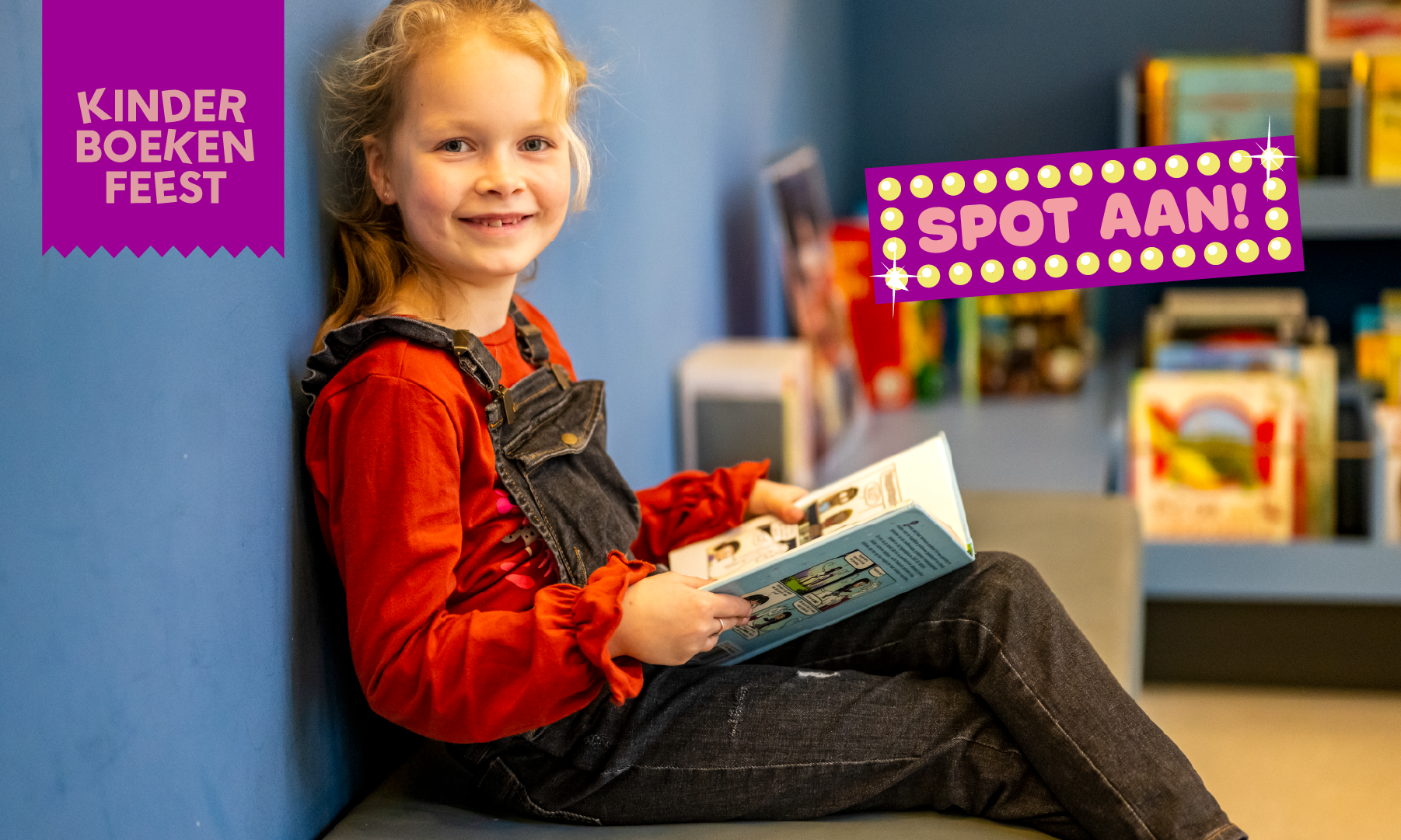 Kinderboekenfeest - Spot aan! (6 - 12 jaar)