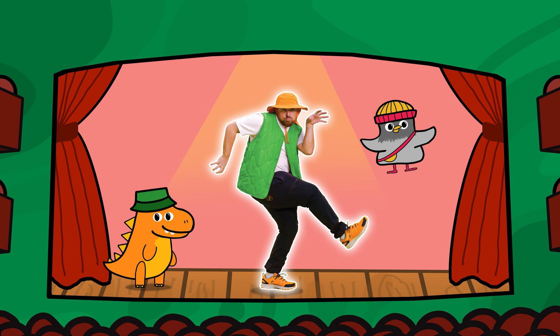 Lil Ones presenteert - GRRR...ik ben een boze dino! - Een muzikaal feest voor de allerkleinsten (4+)