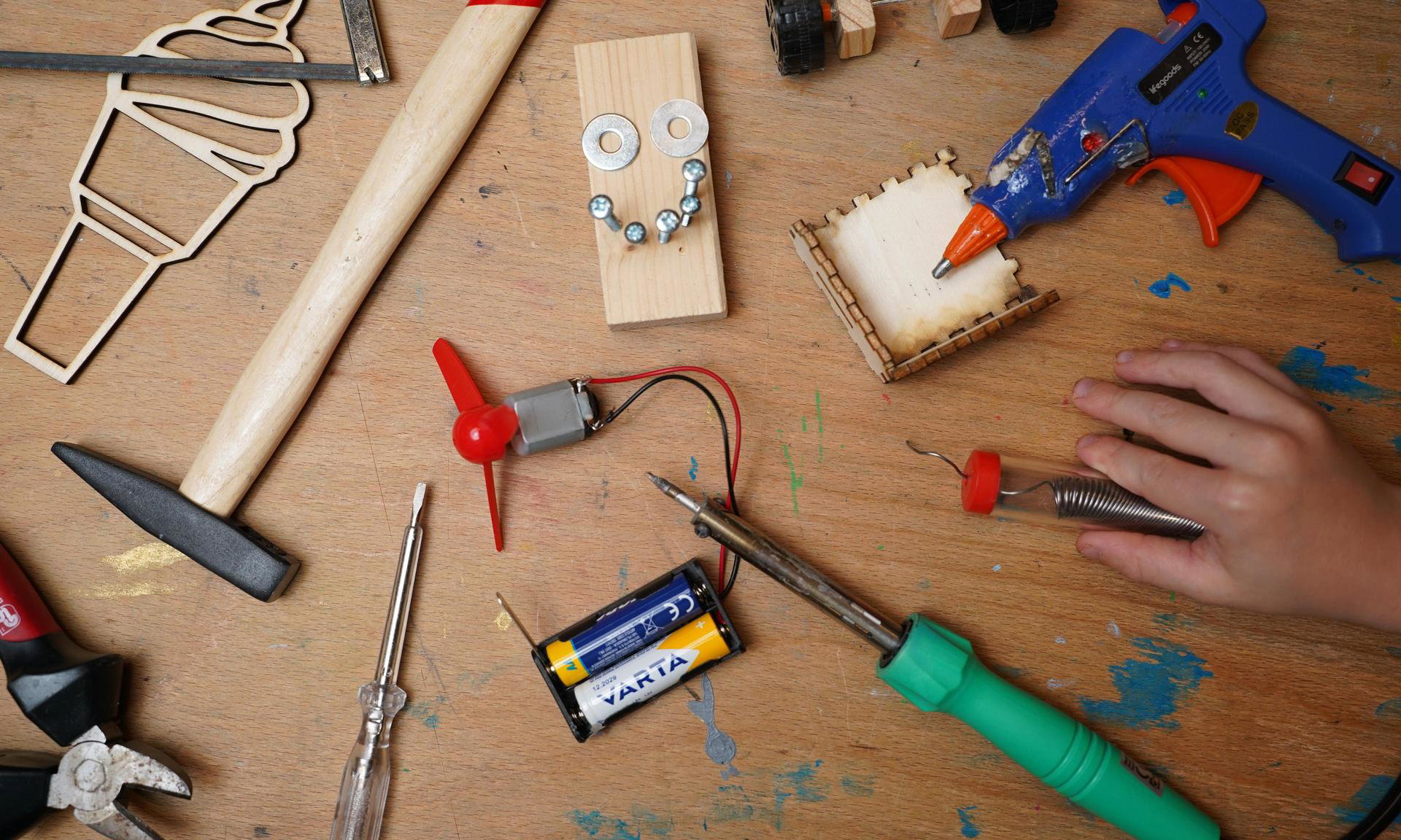 Aan de slag met gereedschap - NXT Lab (7+)
