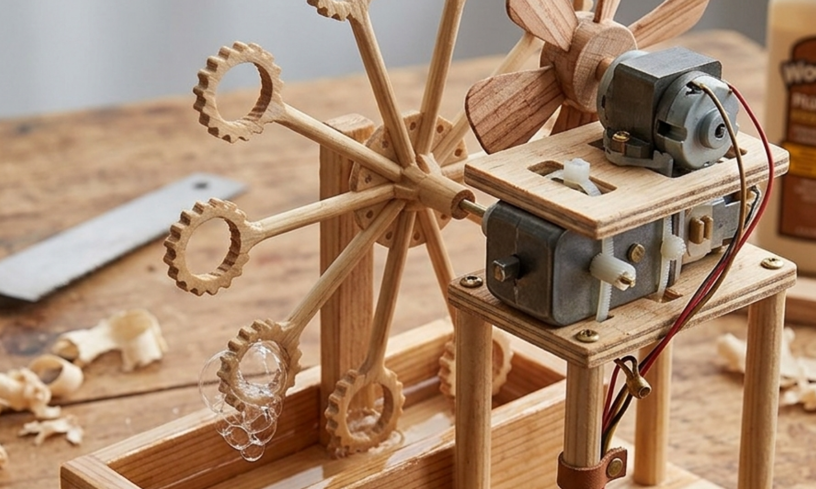 Bouw een bellenblaasmachine - NXT Lab (7+)