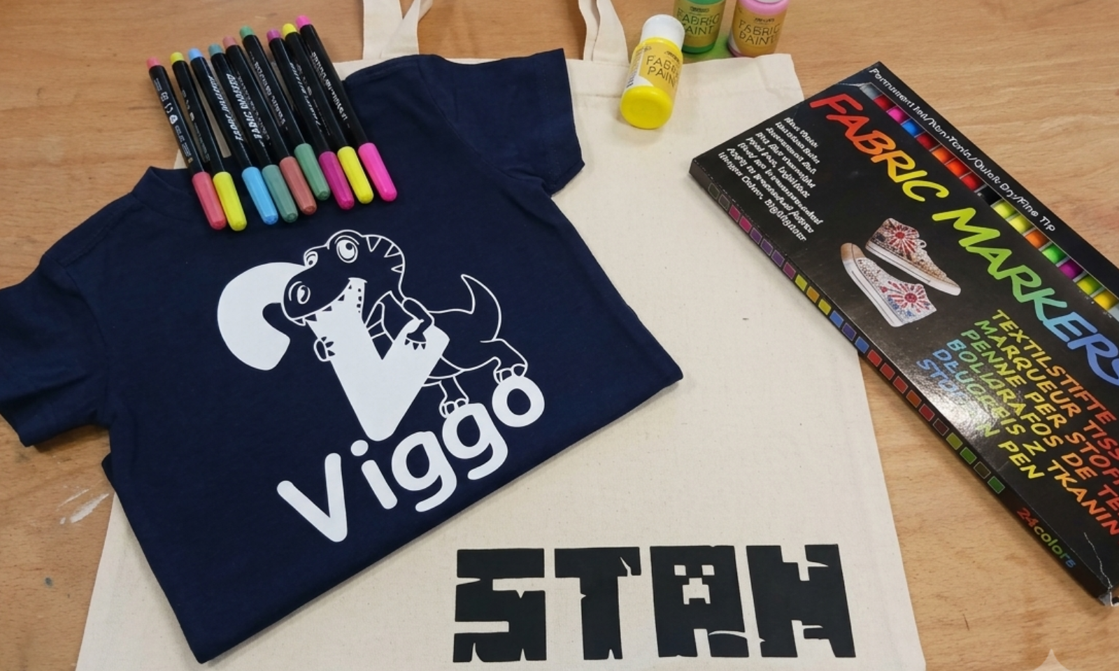Design jouw tas of t-shirt - NXT Lab (7+)