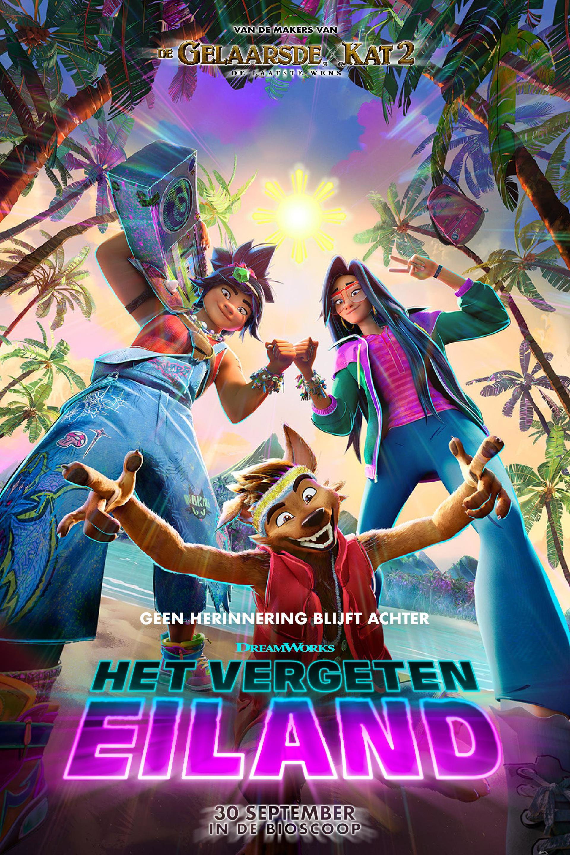 Filmposter Het Vergeten Eiland